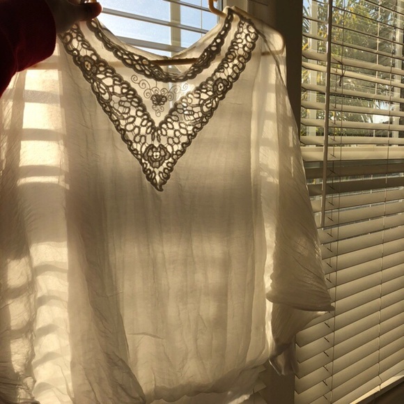 Carla Conti Silk Blouse🍂 - Picture 2 of 3